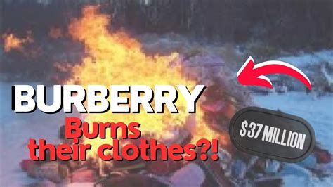 bbc burberry burning|burberry burning unsold items.